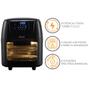 Imagem de Air Fryer Amvox Oven 12L 1700w 8 Funções Pré Programadas Turbo Cyclo 220V Espeto Rotisserie Termostato Ajustável