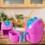 Imagem de Air Fryer De Brinquedo Cozinha Infantil Abre E Fecha Menina