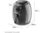 Imagem de Air Fryer Electrolux Family Efficient EAF50 Grafite 6,5L com Timer