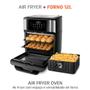 Imagem de Air Fryer Fritadeira e Forno Elétrica Sem óleo Mondial - AFO-12L-BI Oven Preta 12 Litros
