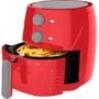 Imagem de Air Fryer  Fritadeira Sem Óleo 3,2L Cadence Fryer Colors Vermelha FRT551 110V