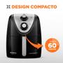 Imagem de Air Fryer Mondial Fritadeira Elétrica 5 Litros AFN-50-BI Preto/Inox