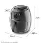 Imagem de Airfryer Electrolux 5l Grafite Family Efficient por Rita Lobo (EAF50)(EAF51)