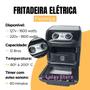 Imagem de Airfryer Sem Óleo Antiaderente Florença 12lt Preta 127-220v