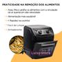 Imagem de Airfryer Sem Óleo Antiaderente Florença 12lt Preta 127-220v