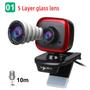 Imagem de Ajustável 360 graus HD Video Webcam PC Camera