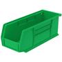 Imagem de Akro-Mils 30224 AkroBins Plástico Storage Bin Hanging Stacking Containers (11-Inch x 4-Inch x 4-Inch), Green, (12-Pack)