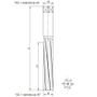 Imagem de Alargador Manual - Med. 17,0mm - Dente Helicoidal, Haste Cilíndrica, Corte à Direita, Tolerância H7, DIN 206 B - Aço HSS (M2) - Cód. 5102 - INDAÇO