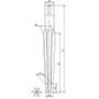 Imagem de Alargador Para Pinos - Med. 16 mm - Dente Reto, Conicidade 1:50, Haste Cilíndrica, Corte à Direita - Aço Rápido HSS (M2) - Cód. 5501 - INDAÇO