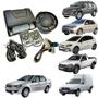 Imagem de Alarme Automotivo Antiroubo Bloqueio do Motor Kit Completo Com 2 Controles Aplicação Linha Fiat Palio Linea Punto Idea Strada Fiorino Mobi
