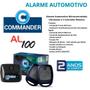 Imagem de Alarme Automotivo Universal Commander AL100 Completo com 2 Controles