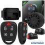 Imagem de Alarme automotivo universal exact ex360 com 2 controle e sirene positron