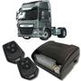 Imagem de Alarme caminhões auto 12v e 24v fks fk902 2 controles linha pesada corta ignição bloqueador e trava