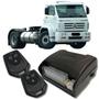 Imagem de Alarme caminhões auto 12v e 24v fks fk902 2 controles linha pesada corta ignição bloqueador e trava