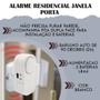 Imagem de Alarme Contra  Residencial Sonoro Porta Janela