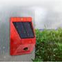 Imagem de Alarme Solar Segurança Controle Anti Roubo Furto Sirene 120db Sensor Movimento Presença Prova dAgua Resistente Comercial Residencial Proteçao