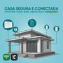 Imagem de Alarme Wifi Residencial Sensor Com Fio Infra PET Semi-Externo Continente Compatec