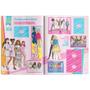 Imagem de Album Com Pôster Barbie 2024 Designer Moda + 210 Figurinhas 