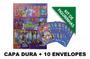 Imagem de Album de Capa Dura do Luccas Neto 2 Luccas Toon com 10 envelopes 40 figurinhas e 10 Tiktoons