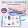 Imagem de Álbum De Fotos Fujifilm Instax Mini 256 Bolsos Estojo Para Filme 7 8 9 11 25 50s 70 90 Link Liplay