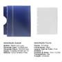 Imagem de Álbum de Luxo Azul 10 Folhas para 20 Cédulas 3BZN P