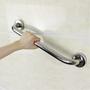 Imagem de Alça de Apoio Barra 30cm Inox Suporte Acessibilidade Idoso Gestante Banheiro Box Apoio Segurança Corredor Quarto Resistente Corrimao