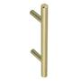 Imagem de Alça de armário Amazon Basics Euro Bar 13,7 cm, champanhe dourado