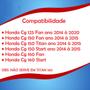 Imagem de Alca Esportiva Moto Fan Titan 150 2014 2015 Especial Alta Fan 160 Start 160 2016 à 2020 2021 2022