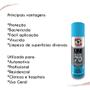 Imagem de Álcool Aerossol 70% Higienizador Bactericida Uni1000 300 Ml
