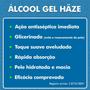 Imagem de Álcool Gel Antisséptico 70 INPM Haze 240g Refil - Não Informada