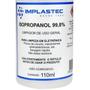 Imagem de Álcool Isopropílico 110ml Isopropanol Transparente Implastec