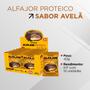 Imagem de Alfajor proteíco de avelã sem adição de açúcar topway caixa com 10 un 40g