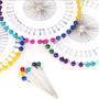 Imagem de Alfinete Coloridos Para Costura Kit Com 2 Discos Com 40 Unidades Cada