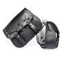 Imagem de Alforge Lateral Bolsa Custom 18 Litros Com Cravos Para Moto
