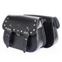 Imagem de Alforge Lateral Bolsa Custom 18 Litros Com Cravos Para Moto