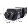 Imagem de Alforge Lateral Bolsa Moto Custom 30 Litros + Afastador Dafra Horizon 150