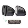 Imagem de Alforge Lateral Bolsa Para Moto Custom 32 Litros + Afastador Honda Shadow 750 2006 até 2010