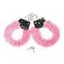 Imagem de Algemas de Metal com Pelúcia Linha Hand Cuffs - Vermelho - Sexy Import