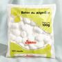 Imagem de Algodão Bolinha Branca Sussex 100g 2 Pacotes