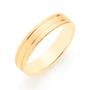 Imagem de Aliança de casamento e noivado ouro 18k rose banhada anel de compromisso rommanel fosca 510332