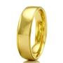 Imagem de Aliança de casamento masculina em Ouro 18k 750 WM Joias 6MM M2355