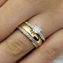 Imagem de  Aliança Feminina de Casamento ou de Noivado em ouro 18k  Always06  Pipper Joias