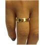 Imagem de Alianças Casamento 4mm Banhadas Ouro 30/31 17/18 Aço Inox