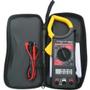 Imagem de Alicate amperimetro digital completo com estojo protecao 750v 20a 200a multimetro hold profissional