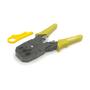 Imagem de Alicate Crimpador Hayom, RJ45/RJ11/RJ12 C/ Desencapador de Cabos - AI1003 - Amarelo