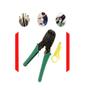 Imagem de Alicate Crimpar Rj45 Com Decapador Cabo De Rede Rj11 Rj12 OB-315