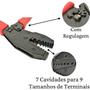 Imagem de Alicate Crimpar Terminal Tubular Ilhós 0,5 A 16 Mm² Gc-336e2 Com Catraca Crimpagem Aplicador Profissional Pré Isolados