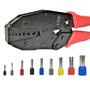 Imagem de Alicate Crimpar Terminal Tubular Ilhós 0,5 A 16 Mm² Gc-336e2 Com Catraca Crimpagem Aplicador Profissional Pré Isolados