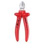 Imagem de Alicate de corte diagonal 6.1/2" modelo sueco vde isolado en 60900 - gedore 091851