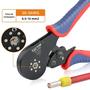 Imagem de Alicate de Crimpar Fio Hexagonal Autoajustável YE 16-6E - AWG 20-5